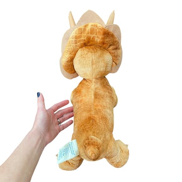 Build A Bear Dinosaur Triceratops Plush Stuffed Animal 2015 Retired BAB Toy READ - Picture 4 of 16